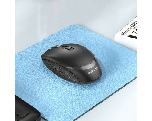 Миша BOROFONE BG7 Platinum 2.4G business wireless mouse Black (BG7B)