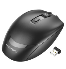 Миша BOROFONE BG7 Platinum 2.4G business wireless mouse Black (BG7B)