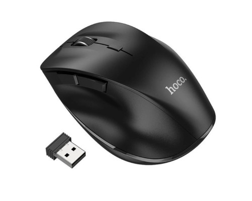 Миша HOCO GM24 Mystic six-button dual-mode business wireless mouse Black