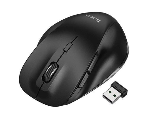 Миша HOCO GM24 Mystic six-button dual-mode business wireless mouse Black