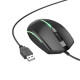 Миша BOROFONE BG10 Soaring game luminous wired mouse Black