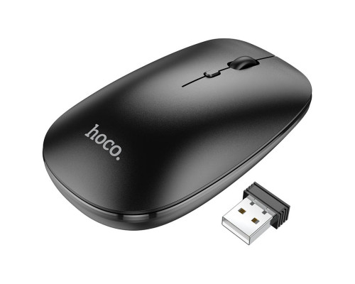 Миша HOCO GM15 Art dual-mode business wireless mouse Black