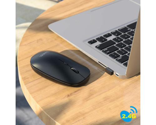 Миша HOCO GM15 Art dual-mode business wireless mouse Black