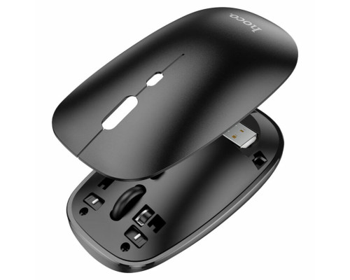 Миша HOCO GM15 Art dual-mode business wireless mouse Black