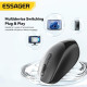 Миша безпровідна ESSAGER (Color box)Spirituel 2.4G wireless mouse Black