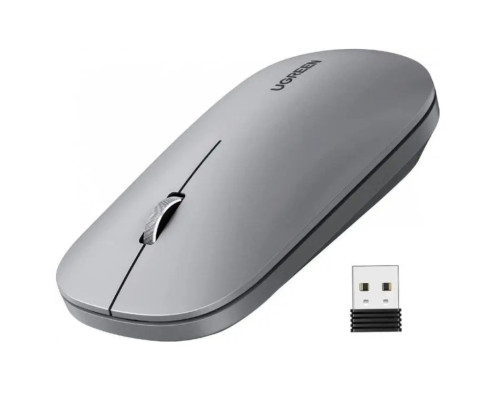 Миша UGREEN Portable Wireless Mouse (Gray) (UGR-90373)