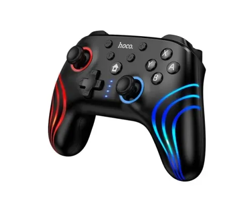 Бездротовий ігровий контролер HOCO GA2 Unicorn multi-function wireless game controller black mag-6942007666602152417