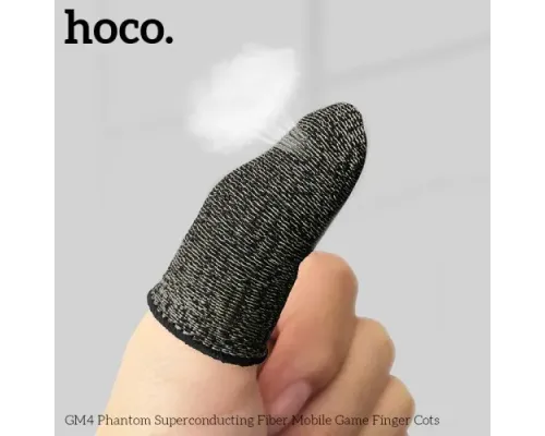 Напальчники для гри HOCO GM4 Phantom Чорний mag-6931474750297143981