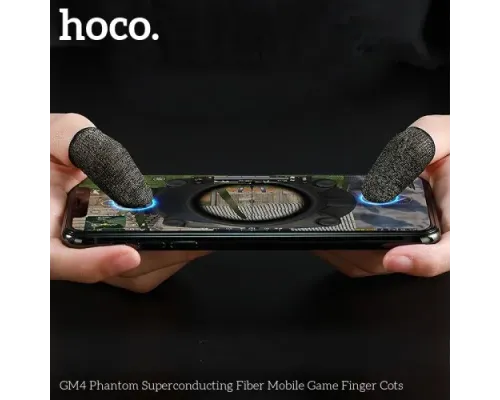 Напальчники для гри HOCO GM4 Phantom Чорний mag-6931474750297143981