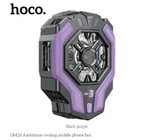 Кулер для телефону НОСО GM26 чорно-фіолетовий mag-6942007612302144418