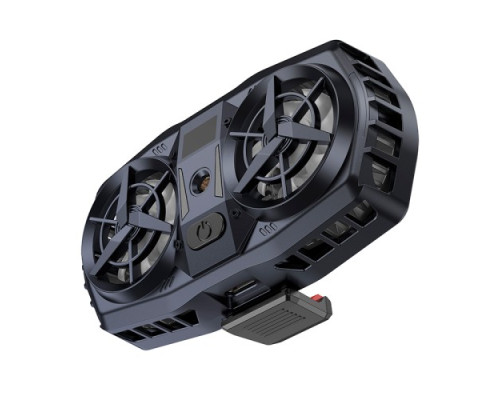 Кулер для телефону НОСО GM36 Mustango mobile phone dual cooler Чорний mag-6942007645058138668