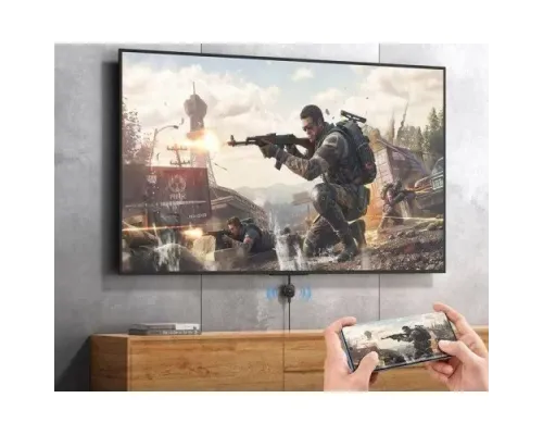 Бездротовий адаптер Hoco UA45 HD Wireless Projector HDTV/Type-C Black mag-6942007675154153877