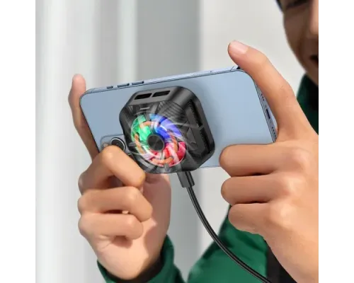 Кулер для телефону BOROFONE BG15 Travel magnetic phone radiator чорний mag-6941991117329147027