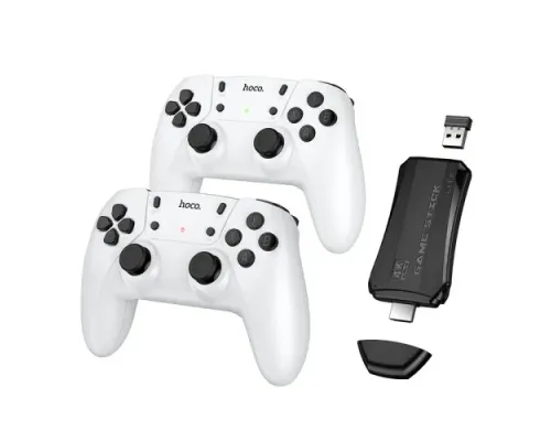 Комплектный геймпад з іграми HOCO GA31 Collection game box Білий mag-6942007672122153056