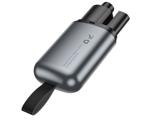 Автомобільний молоток HOCO ZP15 King car safety hammer Metal Gray (6942007644020)