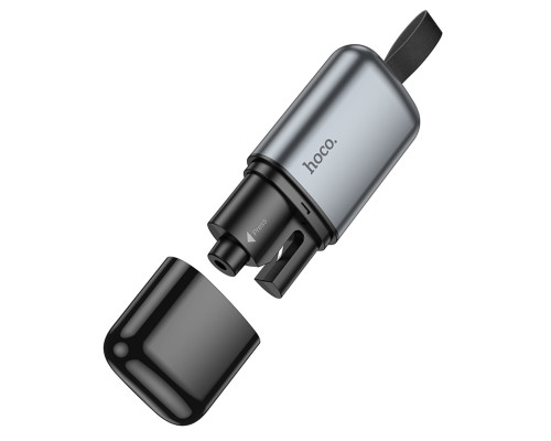 Автомобільний молоток HOCO ZP15 King car safety hammer Metal Gray (6942007644020)