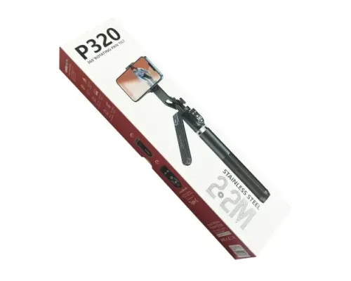 Монопод-трипод PRO Series P320 2,2м. BLUETOOTH Пульт ДУ mag-2000001531259146264