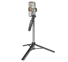 Селфі-палиця трипод HOCO K19 Soul live broadcast holder Black mag-6931474798640144389