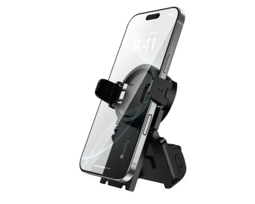 Багатофункціональний тримач HOCO K33 Oleada black mag-6942007671415153050