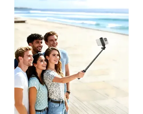Багатофункціональний штатив HOCO K101 Prestigio multifunctional tripod Black mag-6942007673952153727