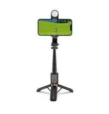 Монопод-трипод WiWU Mini Selfie Stick Wi-SE011(with filled lights) Black mag-6976975613184153569