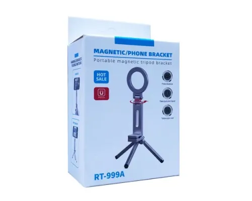 Тримач-трипод універсальний MagSafe RT999A Silver mag-2000001645857147601