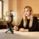 Багатофункціональний штатив HOCO K90 Feliz single-axis live broadcast holder Black mag-6942007673204153759