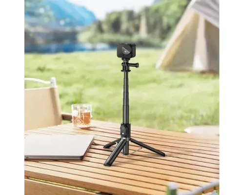 Багатофункціональний штатив HOCO K101 Prestigio multifunctional tripod Black mag-6942007673952153770