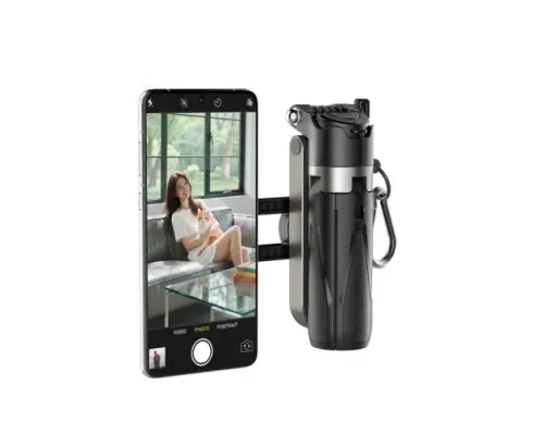 Монопод XO SS24 (LW) (with light) 4-in-1 Multi-function Magnetic Mini Selfie Stick Чорний mag-6975837586741147358