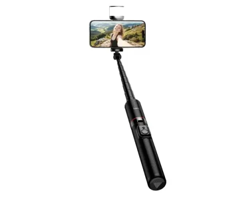 Селфі-палиця трипод HOCO K34 Spring live broadcast holder with fill light Black mag-6942007675246153814