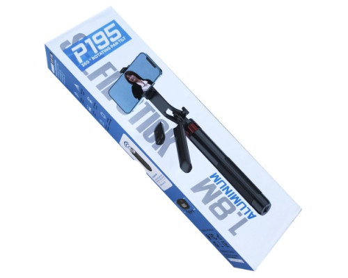 Монопод-трипод PRO Series P195 MagSafe (2в1) AL 1,8м. BLUETOOTH Пульт ДУ mag-2000001620410141230
