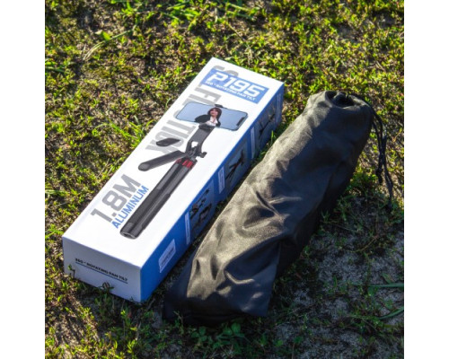 Монопод-трипод PRO Series P195 MagSafe (2в1) AL 1,8м. BLUETOOTH Пульт ДУ mag-2000001620410141230