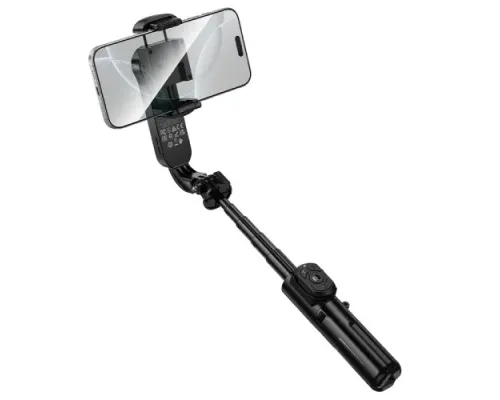 Багатофункціональний штатив HOCO K90 Feliz single-axis live broadcast holder Black mag-6942007673204153721