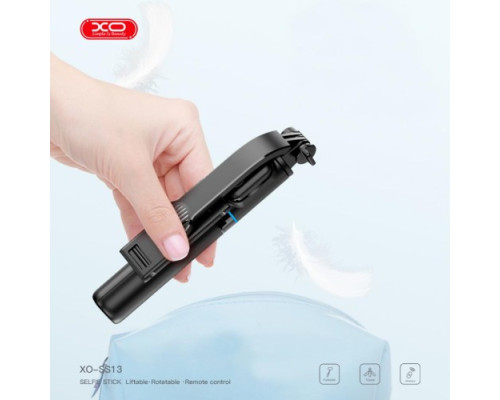 Монопод XO SS13 Bluetooth Selfie Stick for Tripods 106см Чорний mag-6920680846610140362