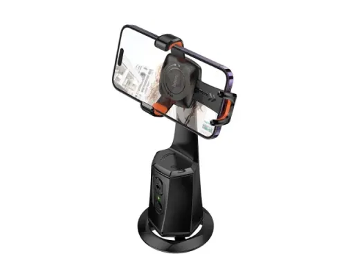 Стабілізатор із трекером руху HOCO K26 Smart camera gimbal black mag-6942007652605144453