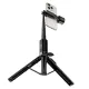 Селфі-палиця трипод HOCO K34 Spring live broadcast holder with fill light Black mag-6942007675246153861
