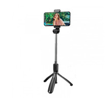 Монопод XO SS08 Bluetooth selfie-stick Чорний mag-6920680872107141116