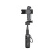Мульті-Монопод XO SS21 3-in-1 Multi-function Mini BT Selfie Stick / Camera Aid Чорний mag-6975837582798140457