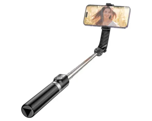 Селфі-палиця трипод HOCO K20 Prior live broadcast holder Black mag-6942007604116144361