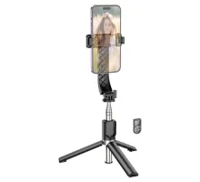 Селфі-палиця трипод HOCO K20 Prior live broadcast holder Black mag-6942007604116144361