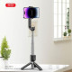 Монопод XO SS10 Mini Tripod Stand Bluetooth Selfie Stick 80CM (with Mirror) Чорний mag-6920680846108143097