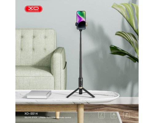 Монопод XO SS14 Integrated Hidden Reinforced Tripod 72см Чорний mag-692068084662718449