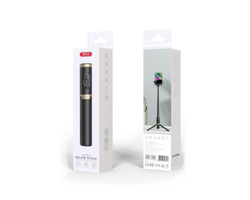 Монопод XO SS14 Integrated Hidden Reinforced Tripod 72см Чорний mag-692068084662718449