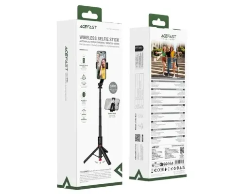 Монопод-трипод ACEFAST E42 selfie stick with automatic tripod Black mag-6974316286134153371