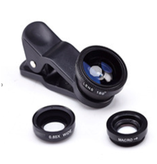 Об'єктив-Лінза Для Телефону Риб'яче Око 3 in1 Колір Чорно-червоный 2020000442929 ma35171_3345231