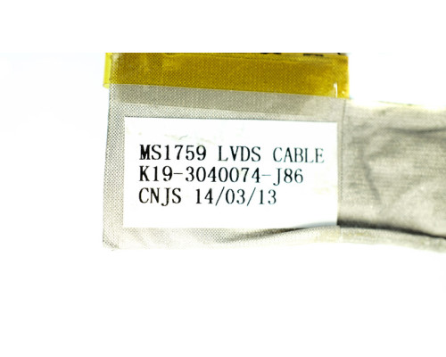 Шлейф матриці для ноутбука MSI (GE70, MS1759) (k19-3040074-j86) NBB-77808