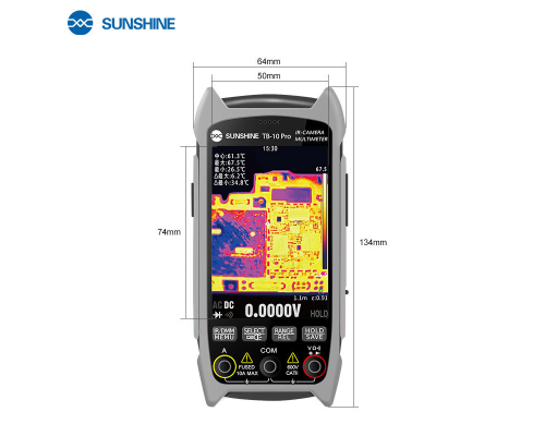 Мультиметр з тепловізійною камерою SUNSHINE TB-10 Pro PLS-00-00156841