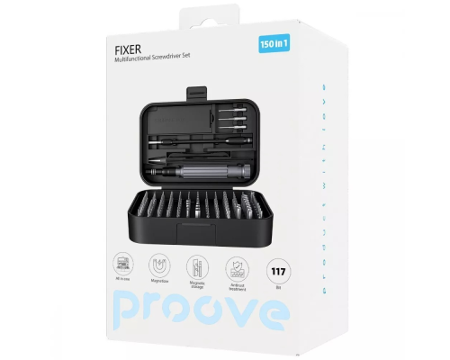 Набір викруток Proove Fixer (150 in 1) PLS-00-00137588