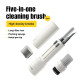 Набір для очистки девайсів ESSAGER 5 in 1 cleaning brush White and Grey (EQJ05-QF02)