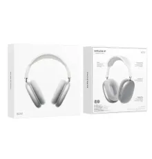 Навушники бездротові BOROFONE BO22 Elegant BT headphones срібний mag-6941991101694144200